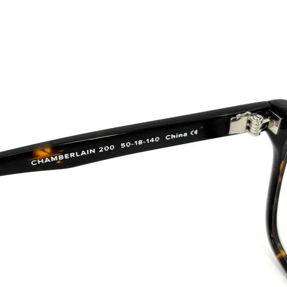 Warby Parker Chamberlain 200 50-18-140 Eyeglasses Frames Tortoise Square Brown